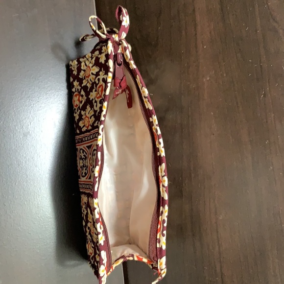 Vera Bradley BLUSH & BRUSH MAKEUP CASE travel medium cosmetic bag - Picture 2 of 7